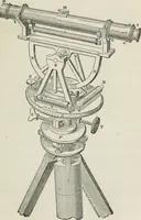 An illustration from A treatise on land-surveying; comprising the theory developed from five elementary principles; and the practice with the chain alone, the compass, the transit, the theodolite, the plane table, &c. Illustrated by four hundred engravings, and a magnetic chart (1875)