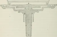 An illustration from A treatise on land-surveying; comprising the theory developed from five elementary principles; and the practice with the chain alone, the compass, the transit, the theodolite, the plane table, &c. Illustrated by four hundred engravings, and a magnetic chart (1875)