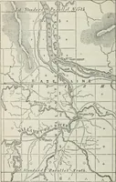 An illustration from A treatise on land-surveying; comprising the theory developed from five elementary principles; and the practice with the chain alone, the compass, the transit, the theodolite, the plane table, &c. Illustrated by four hundred engravings, and a magnetic chart (1875)