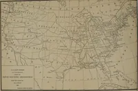 An illustration from A treatise on land-surveying; comprising the theory developed from five elementary principles; and the practice with the chain alone, the compass, the transit, the theodolite, the plane table, &c. Illustrated by four hundred engravings, and a magnetic chart (1875)