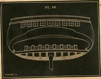 Picture 34 of 39 from Treatise on marine and naval architecture, or, Theory and practice blended in ship building. Illustrated with more than 50 engravings (1852), leaf 470