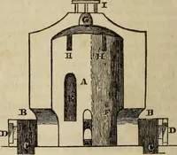 An illustration from A treatise on the origin, progressive improvement, and present state of the manufacture of porcelain and glass (1832)