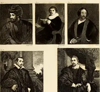 An illustration from A treatise on painting : In four parts ... The whole illustrated by examples from the Italian, Venetian, Flemish, and Dutch schools (1837)
