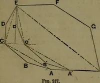 An illustration from A treatise on special or elementary geometry (1877)