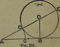 An illustration from A treatise on special or elementary geometry (1877)