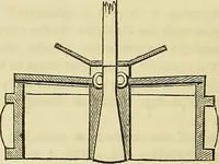 An illustration from Treatise on the steam engine (1839)