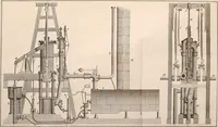 An illustration from Treatise on the steam engine (1839)