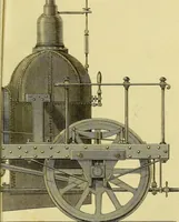 An illustration from Treatise on the steam engine (1839)