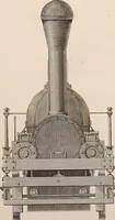 An illustration from Treatise on the steam engine (1839)