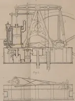 An illustration from Treatise on the steam engine (1830)