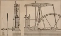 An illustration from Treatise on the steam engine (1830)