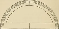An illustration from A treatise on surveying ; in which the theory and practice are fully explained (1860)