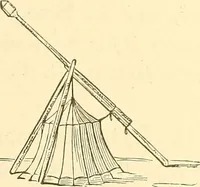 An illustration from A treatise on surveying, comprising the theory and the practice ; (1887)