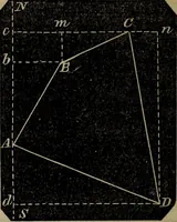 An illustration from A treatise on surveying and navigation: uniting the theoretical, practical, and educational features of these subjects (1857)