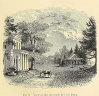 Picture 2 of 14 from A treatise on the theory and practice of landscape gardening, adapted to North America; with a view to the improvement of country residences. Comprising historical notices and general principles of the art, directions for laying out gardens and arranging plantations, the description and cultivation of hardy trees, decorative accompaniments to the house and grounds, the formation of pieces of artificial water, flower gardens, etc., with remarks on rural architecture (1844), leaf 61
