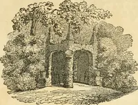 An illustration from A treatise on the theory and practice of landscape gardening, adapted to North America; with a view to the improvement of country residences. Comprising historical notices and general principles of the art, directions for laying out grounds and arranging plantations, the description and cultivation of hardy trees, decorative accompaniments to the house and grounds, the formation of pieces of artificial water, flower gardens, etc. with remarks on rural architecture .. (1841)