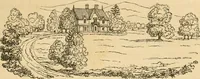 An illustration from A treatise on the theory and practice of landscape gardening, adapted to North America; with a view to the improvement of country residences. Comprising historical notices and general principles of the art, directions for laying out grounds and arranging plantations, the description and cultivation of hardy trees, decorative accompaniments to the house and grounds, the formation of pieces of artificial water, flower gardens, etc. with remarks on rural architecture .. (1841)