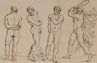 An illustration from A treatise on painting (1796)
