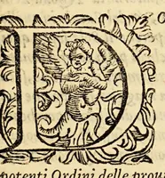 An illustration from Tre nauigationi fatte dagli Olandesi, e Zelandesi al Settentrione nella Noruegia, Moscouia, e Tartaria verso il Catai, e regno de'Sini, doue scopersero il mare di Veygatz, la Nuoua Zembla, et ... la Groenlandia. ... (1599)