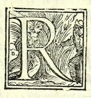 An illustration from Tre orationi di Rvzzante, recitate in lingva rvstica alli illvstris. signori cardinali Cornari & Pisani : con vno ragionamento & vno sprolico, insieme con vna lettera scritta allo Aluarotto per lo istezzo Ruzante : tutte opere ingeniose, argute, & di marauiglioso piacere, non piu stampate (1555)