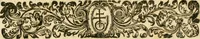An illustration from Tresor de recherches et antiquitez gavloises et Françoises, reduites en ordre alphabetique : et enrichies de beaucoup d'origines, epitaphes, & autres choses rares & curieuses, comme aussi de beaucoup de mots de la langue thyoise ou theuthfranque (1655)