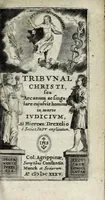 Picture 1 of 5 from Tribunal Christi, seu, Arcanum ac singulare cujusvis hominis in morte judicium (1635), leaf 5