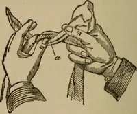 An illustration from Tricks and magic made easy, by Edward Summers Squier, M.A (1919)