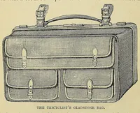 An illustration from The tricyclists' indispensable annual and handbook; a guide to the pastime, and complete cyclopaedia on the subject (1883)