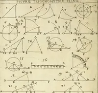 Picture 18 of 20 from Trigonometria Plana et Sphaerica, Linearis, and Logarithmica (1643), leaf 199