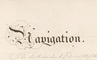 An illustration from [Trigonometry] ; [Navigation] ; [A journal by God's permission of the ship Panther from England toward Madeira, Capt. J[oh]n Bonline Commander] (1750)