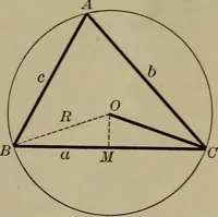 An illustration from Trigonometry, surveying and navigation (1903)