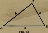 An illustration from Trigonometry, surveying and navigation (1903)