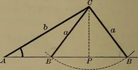 An illustration from Trigonometry, surveying and navigation (1903)
