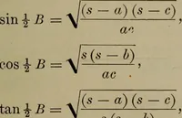 An illustration from Trigonometry, surveying and navigation (1903)