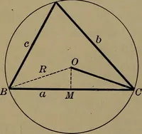 An illustration from Trigonometry, surveying and navigation (1903)