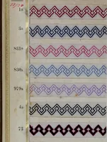 Picture 45 of 74 from [Trims and edgings (1875), leaf 27