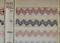 Picture 63 of 74 from [Trims and edgings (1875), leaf 40