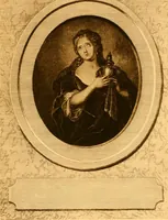 An illustration from A trio of eighteenth century French engravers of portraits in miniature. Ficquet, Savart, Grateloup (1899)