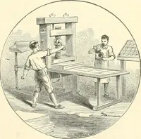 An illustration from Triumphs and wonders of the 19th century, a volume of original, historic and descriptive writings showing the many and marvellous achievements which distinguish an hundred years of material, intellectual, social and moral progress (1901)