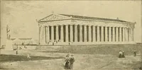 An illustration from Triumphs and wonders of the 19th century, the true mirror of a phenomenal era, a volume of original, entertaining and instructive historic and descriptive writings, showing the many and marvellous achievements which distinguish an hundred years of material, intellectual, social and moral progress .. (1899)