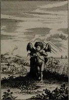 An illustration from Triumphus amoris, de cunctis universi hujus incolis actus, emblematibus ac symbolis Latinis, Italicis, Gallicis, Germanicis, oculis exhibitus. : Oder: Die über den gantzen Erd-cräisz triumphirende Liebe, in nachdencklichen Sinn-bildern neben sehr curiosen lateinischen, italianischen, französischen und teutschen Bey-sprüchen auch kurtzweiligen Versen fürgestellet (1695)