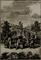 An illustration from Triumphus amoris, de cunctis universi hujus incolis actus, emblematibus ac symbolis Latinis, Italicis, Gallicis, Germanicis, oculis exhibitus. : Oder: Die über den gantzen Erd-cräisz triumphirende Liebe, in nachdencklichen Sinn-bildern neben sehr curiosen lateinischen, italianischen, französischen und teutschen Bey-sprüchen auch kurtzweiligen Versen fürgestellet (1695)