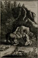 An illustration from Triumphus amoris, de cunctis universi hujus incolis actus, emblematibus ac symbolis Latinis, Italicis, Gallicis, Germanicis, oculis exhibitus. : Oder: Die über den gantzen Erd-cräisz triumphirende Liebe, in nachdencklichen Sinn-bildern neben sehr curiosen lateinischen, italianischen, französischen und teutschen Bey-sprüchen auch kurtzweiligen Versen fürgestellet (1695)