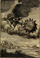 An illustration from Triumphus amoris, de cunctis universi hujus incolis actus, emblematibus ac symbolis Latinis, Italicis, Gallicis, Germanicis, oculis exhibitus. : Oder: Die über den gantzen Erd-cräisz triumphirende Liebe, in nachdencklichen Sinn-bildern neben sehr curiosen lateinischen, italianischen, französischen und teutschen Bey-sprüchen auch kurtzweiligen Versen fürgestellet (1695)