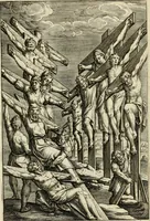 An illustration from Trivmphus Iesu Christi crucifixi (1608)