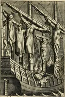 An illustration from Trivmphus Iesu Christi crucifixi (1608)