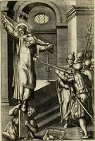 An illustration from Trivmphus Iesu Christi crucifixi (1608)