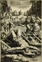 An illustration from Trivmphus Iesu Christi crucifixi (1608)
