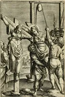 An illustration from Trivmphus Iesu Christi crucifixi (1608)