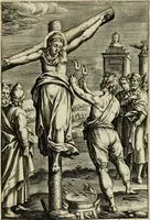 An illustration from Trivmphus Iesu Christi crucifixi (1608)